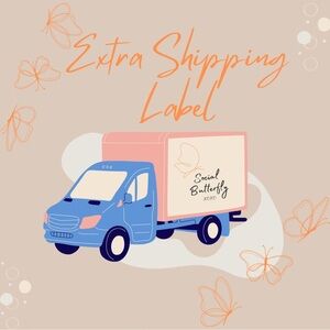 VROOM VROOM✨ Extra Shipping Label🦋